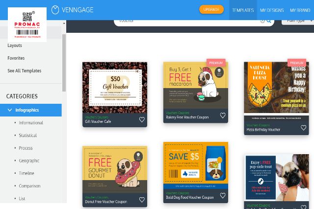 những cách thiết kế một voucher