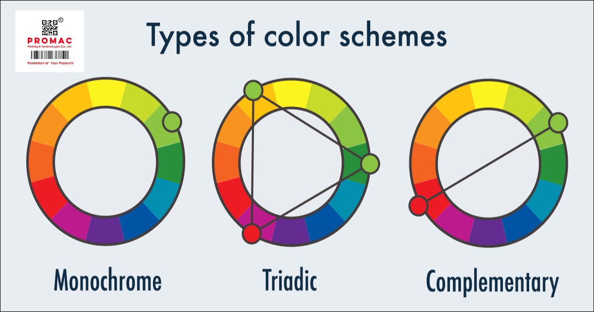 những cách phối màu trong in ấn