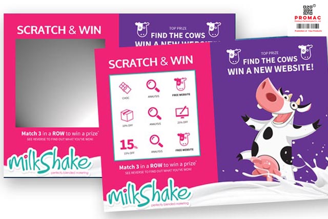 Mẹo tiếp thị bằng thẻ cào