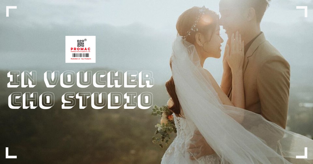 in voucher cưới cho studio