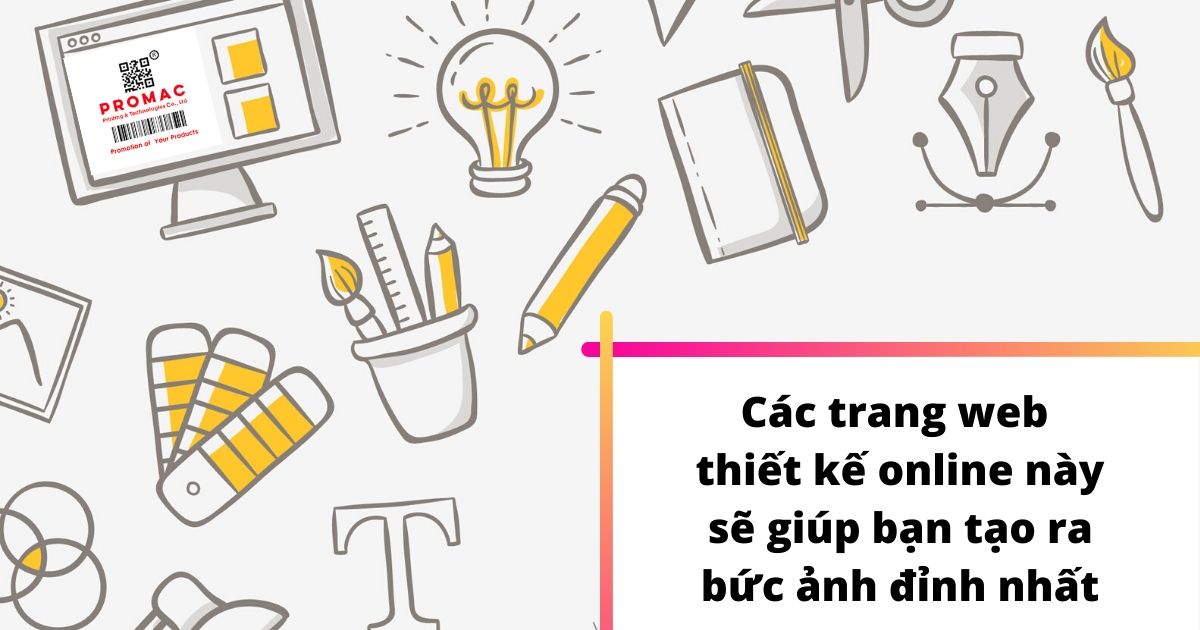 Những trang web thiết kế online cần biết