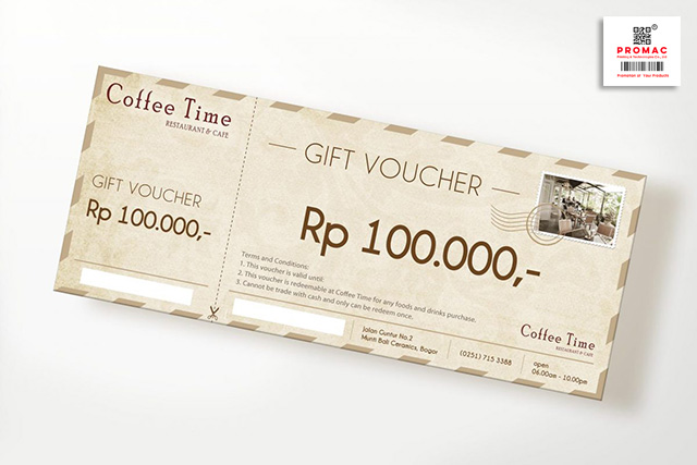 voucher giấy mỹ thuật