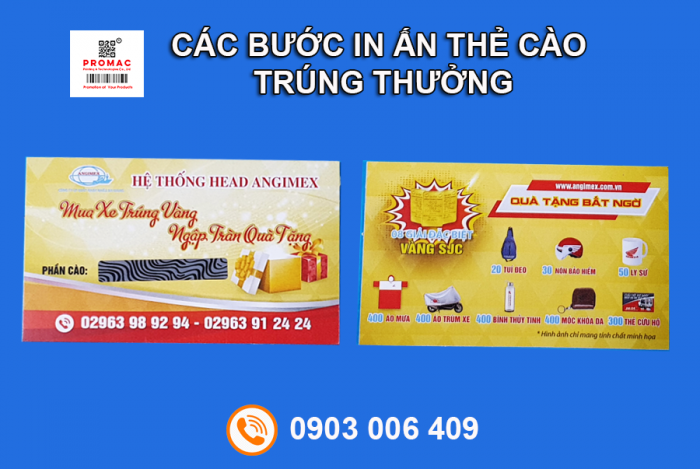 các bước in ấn thẻ cào trúng thưởng