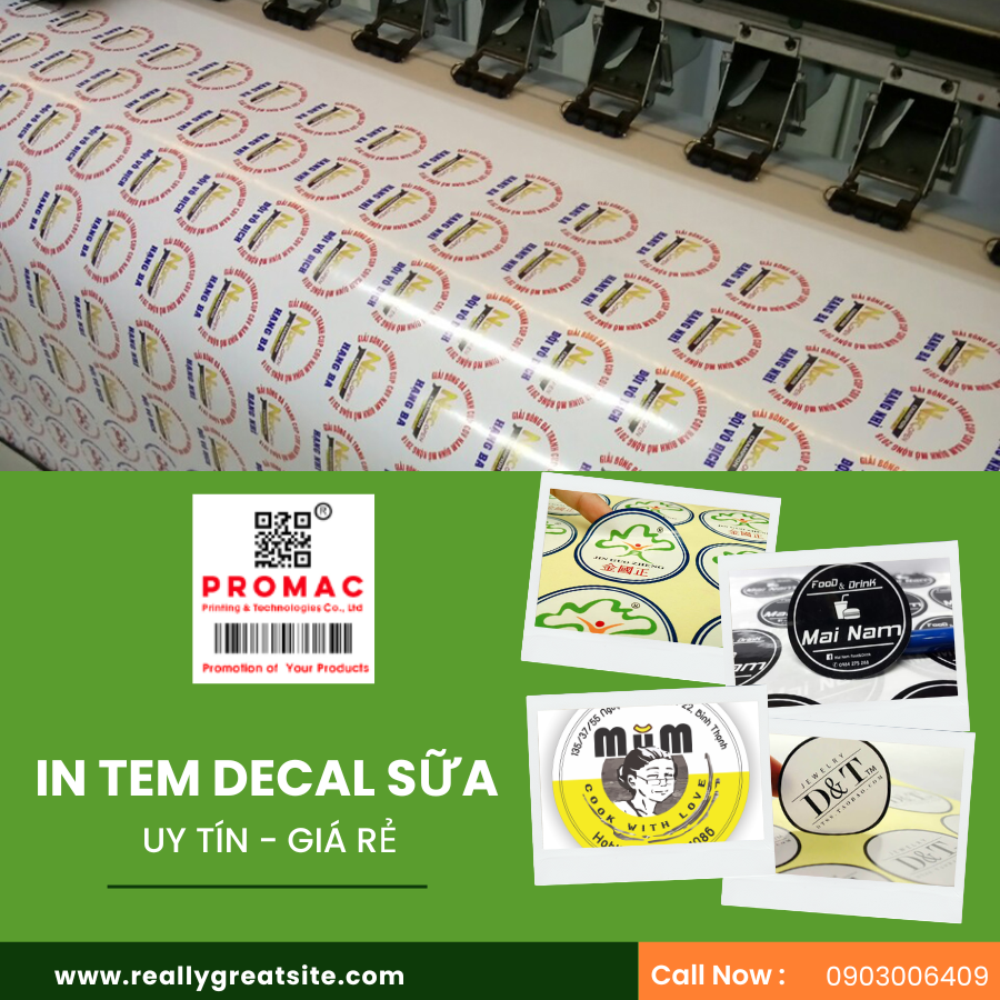 in tem nhãn decal sữa