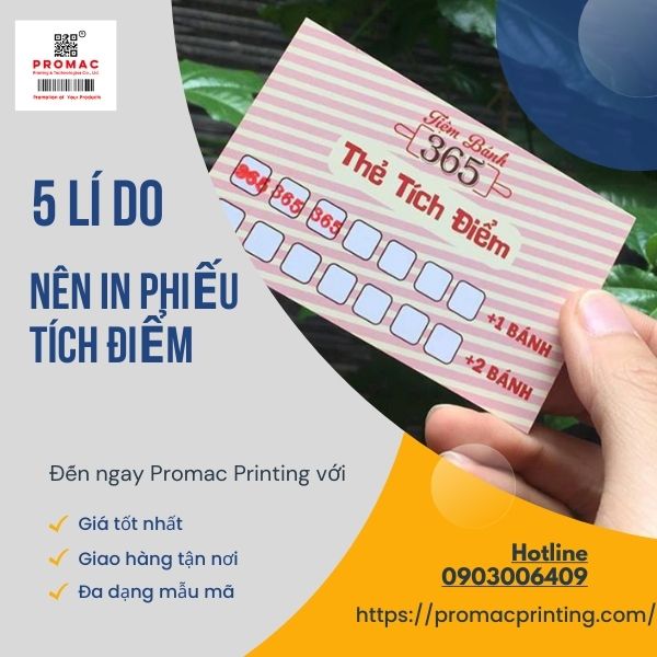 in phiếu tích điểm giá rẻ