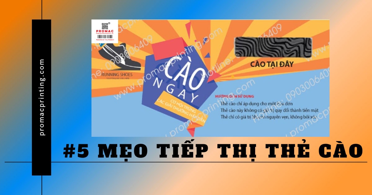 Mẹo tiếp thị thẻ cào