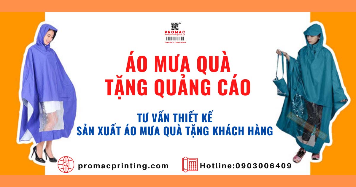 áo mưa quà tặng doanh nghiệp