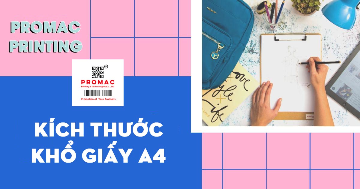 kích thước giấy a4