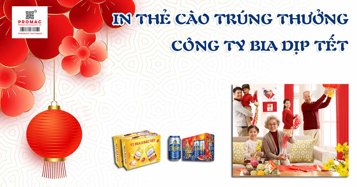 in thẻ cào trúng thưởng công ty bia