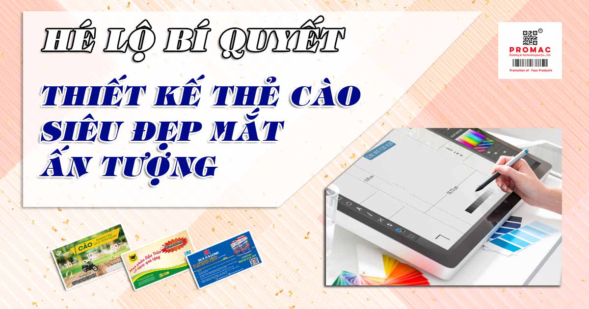 thiết kế thẻ cào