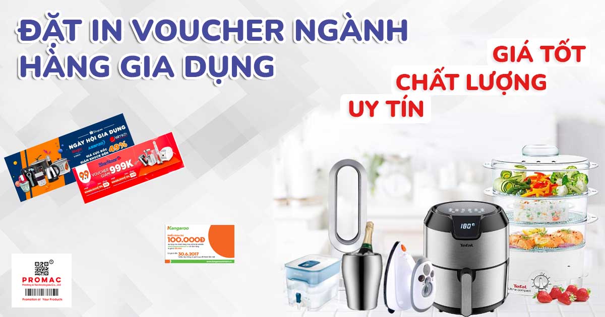 in voucher ngành hàng gia dụng