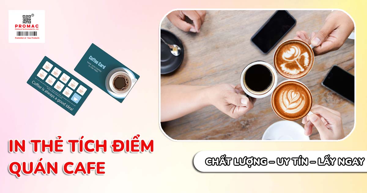 thẻ tích điểm quán cafe